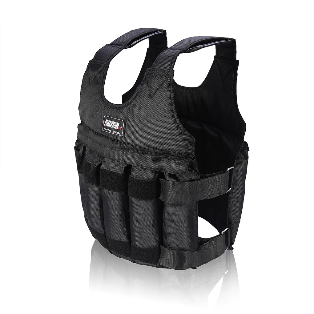 1-20Kg Women Men Fitness Sports Weighted Vest Adjustable Workout Exercise Training Weight Bearing Clothes