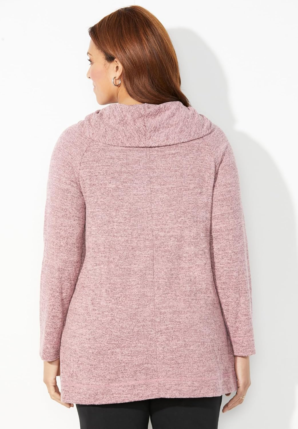 Women'S plus Size Impossibly Soft Cowlneck Top