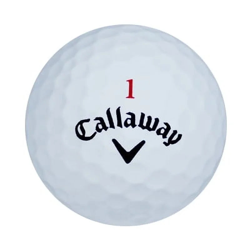(2 Pack) Chrome Soft White Refinished Golf Balls 12 Pack by – Premium Performance Golf Balls