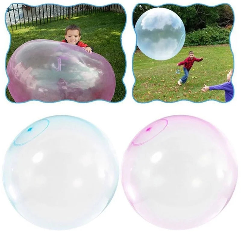 Kids Children Outdoor Soft Air Water Filled Bubble Ball Blow up Balloon Toy Fun Party Game Summer Gift Inflatable Gift