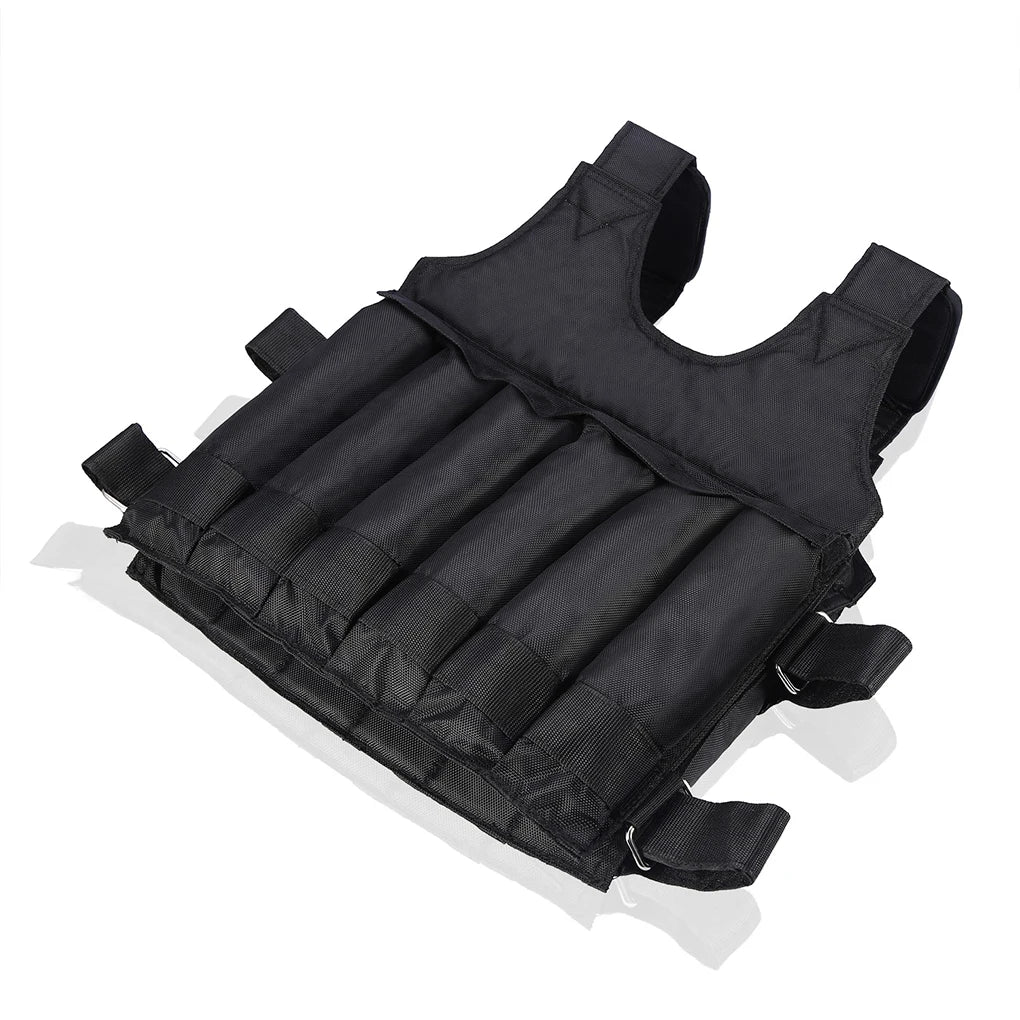 1-20Kg Women Men Fitness Sports Weighted Vest Adjustable Workout Exercise Training Weight Bearing Clothes