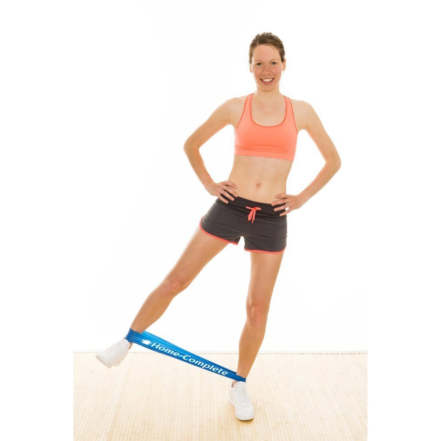 Resistance Bands Exercise Loops- Set of 4 Resistant Workout Bands for Fitness Muscle Tonin