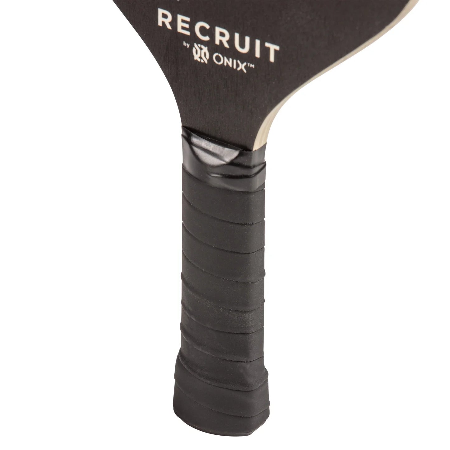 Recruit by Wood Pickleball Starter Set for All Ages and Levels to Learn to Play, Black