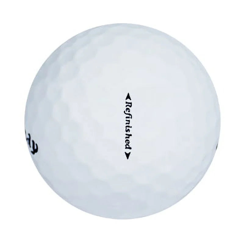 (2 Pack) Chrome Soft White Refinished Golf Balls 12 Pack by – Premium Performance Golf Balls