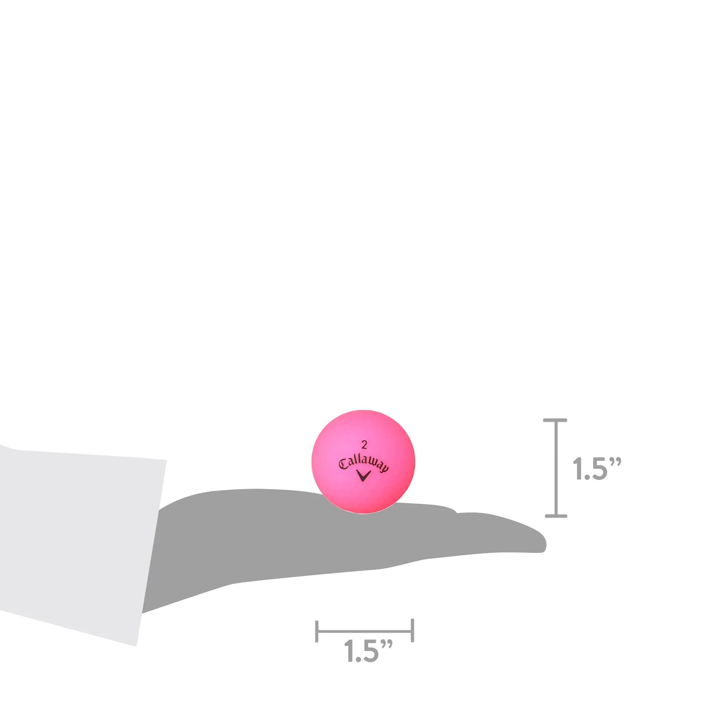 (2 Pack) Golf 2023 Supersoft Golf Ball-Matte Pink 12Pk
