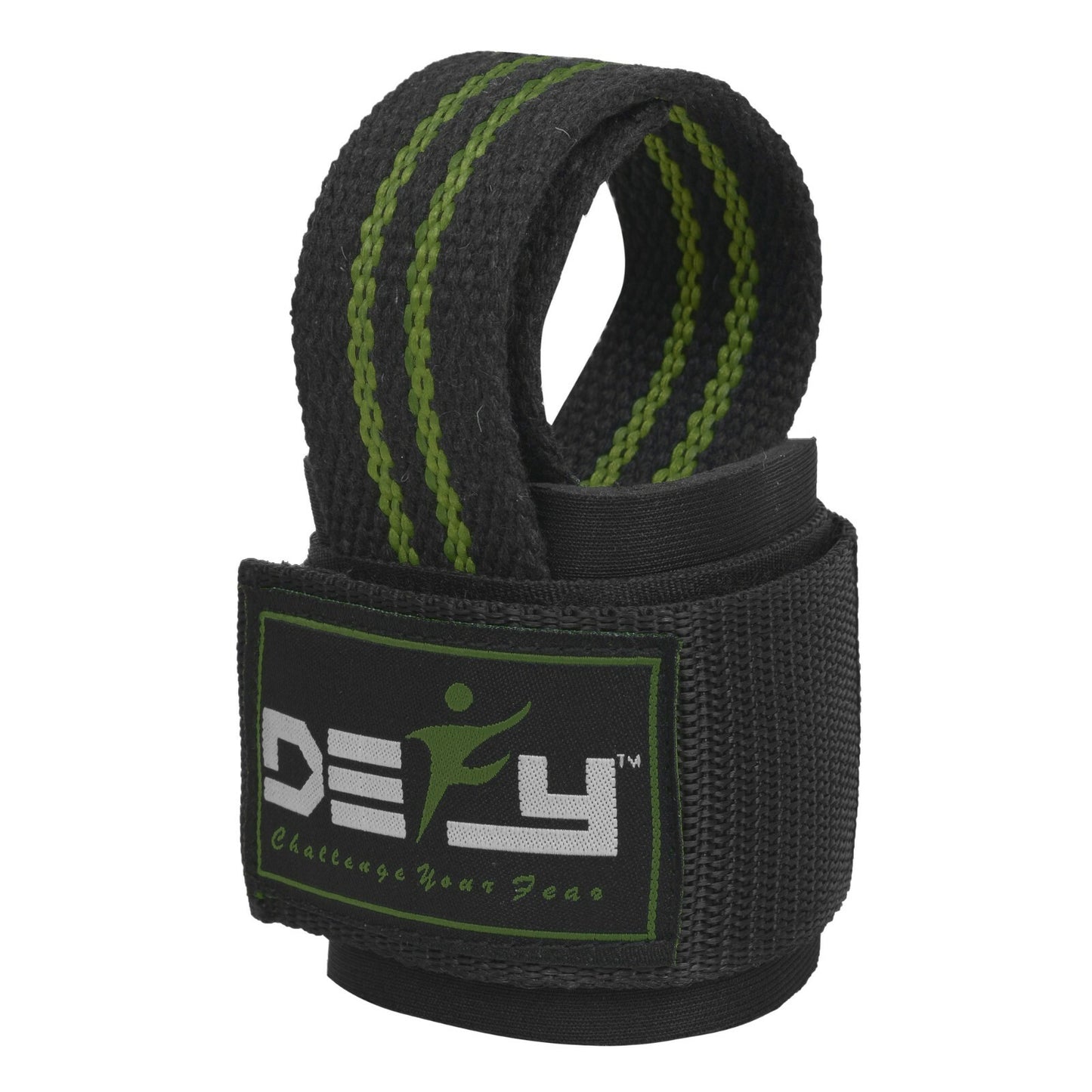 DEFY SPORTS™ Weight Lifting Gym Power Straps Grip Gloves Training Wrist Support