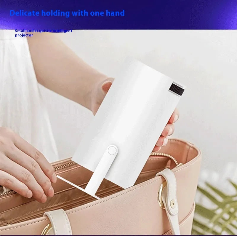 Portable 180° Home Projector