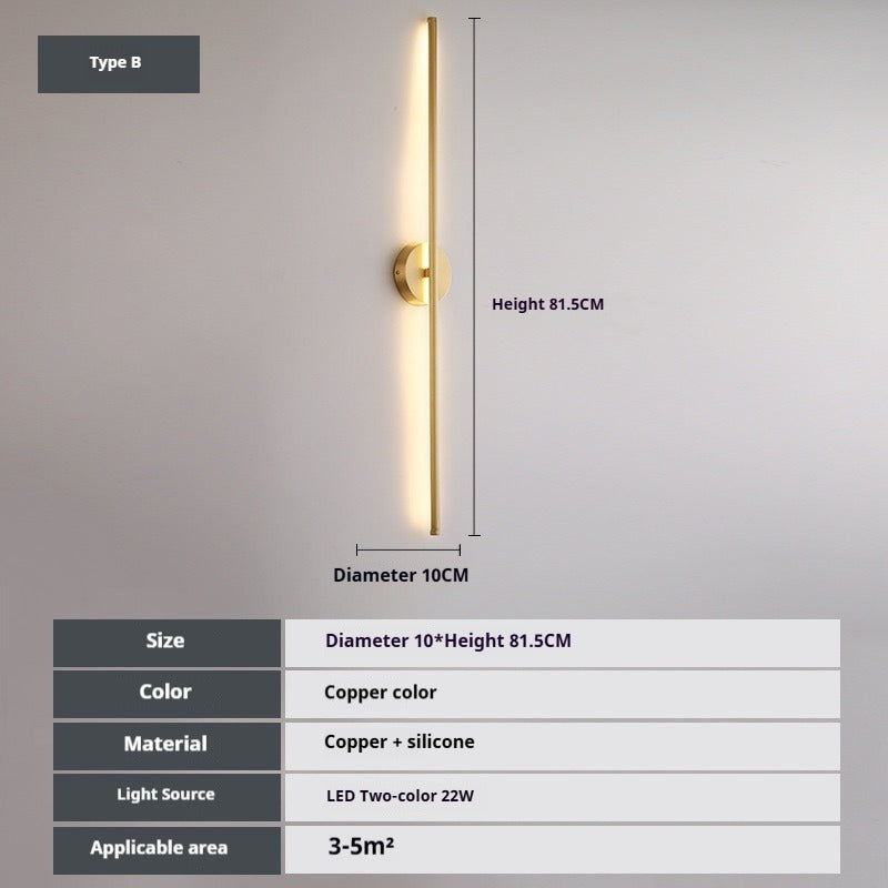 Sleek Modern Wall Light