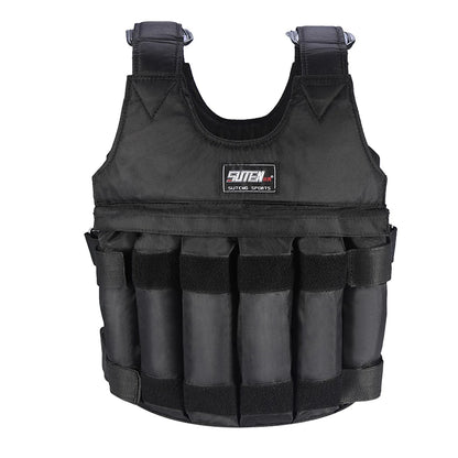 1-20Kg Women Men Fitness Sports Weighted Vest Adjustable Workout Exercise Training Weight Bearing Clothes