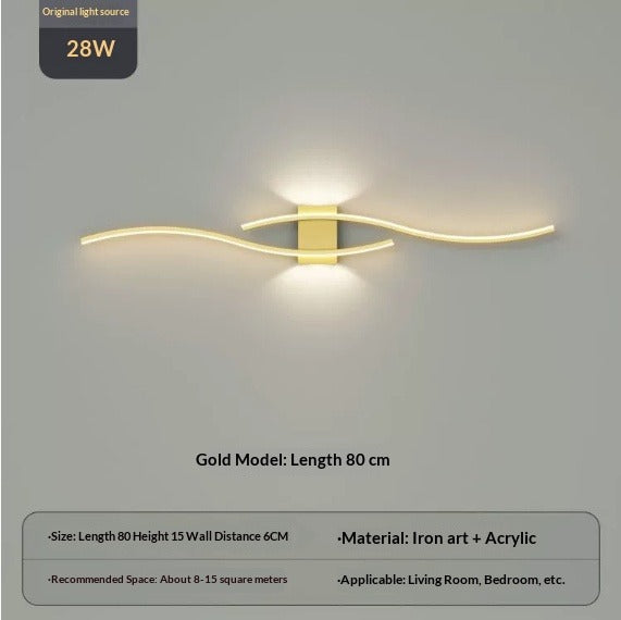 Sleek Designer Wall Light