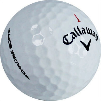 (2 Pack)  Chrome Soft White Refinished Golf Balls 12 Pack by  – Premium Performance Golf Balls