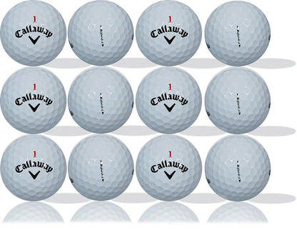 (2 Pack)  Chrome Soft White Refinished Golf Balls 12 Pack by  – Premium Performance Golf Balls