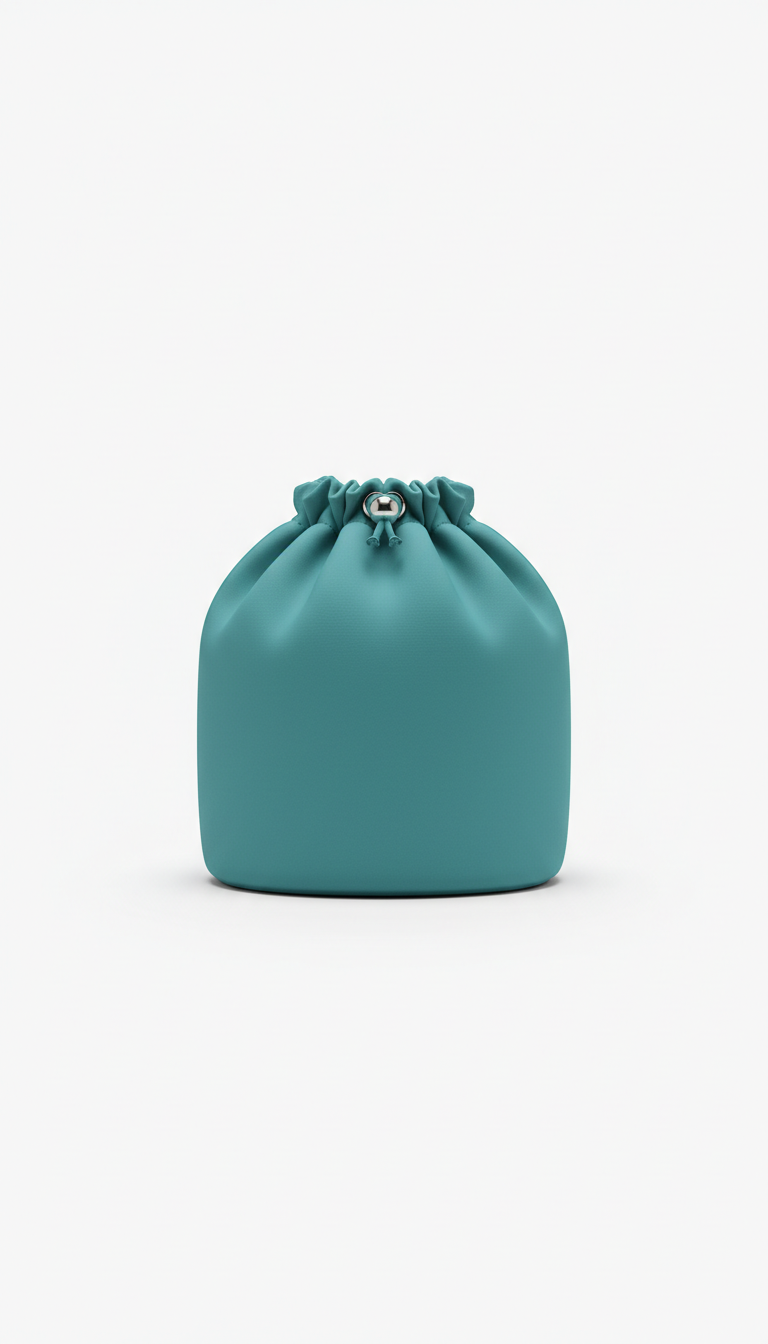 Boutique Teal Treat Pouch with Magnetic Closure