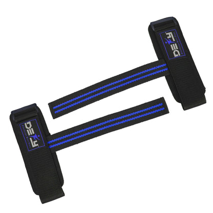 DEFY SPORTS™ Weight Lifting Gym Power Straps Grip Gloves Training Wrist Support