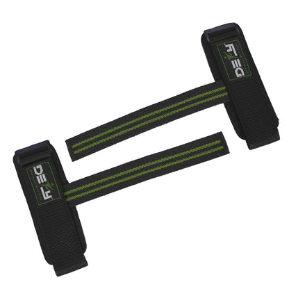 DEFY SPORTS™ Weight Lifting Gym Power Straps Grip Gloves Training Wrist Support