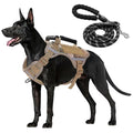 MaxControl Camo XL Dog Harness with Leash