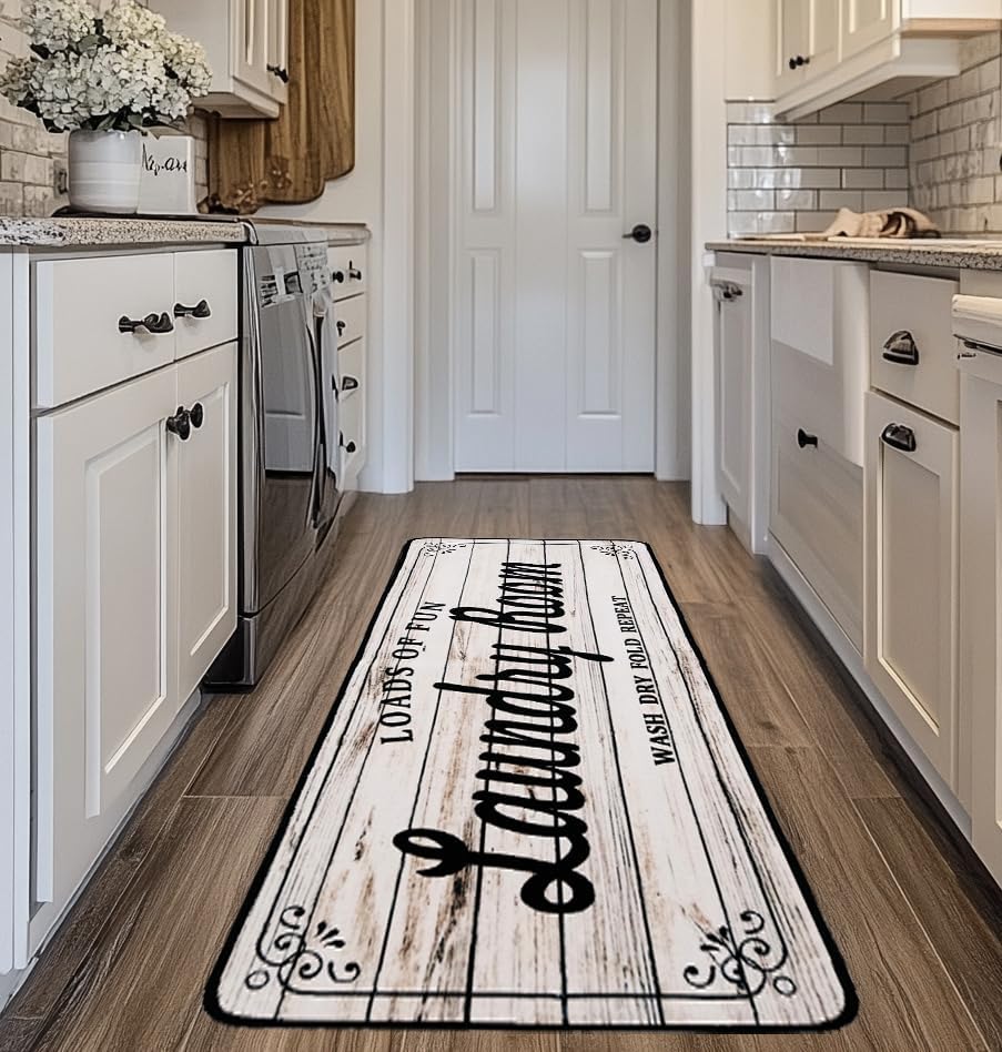 LivelyWash 24x72 Laundry Room Rug