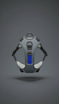 Slate Horizon No-Pull Dog Harness