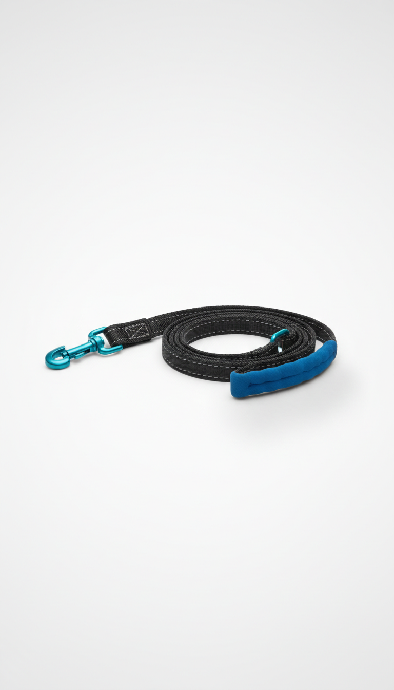 Monochrome Leash with Soft Touch Grip