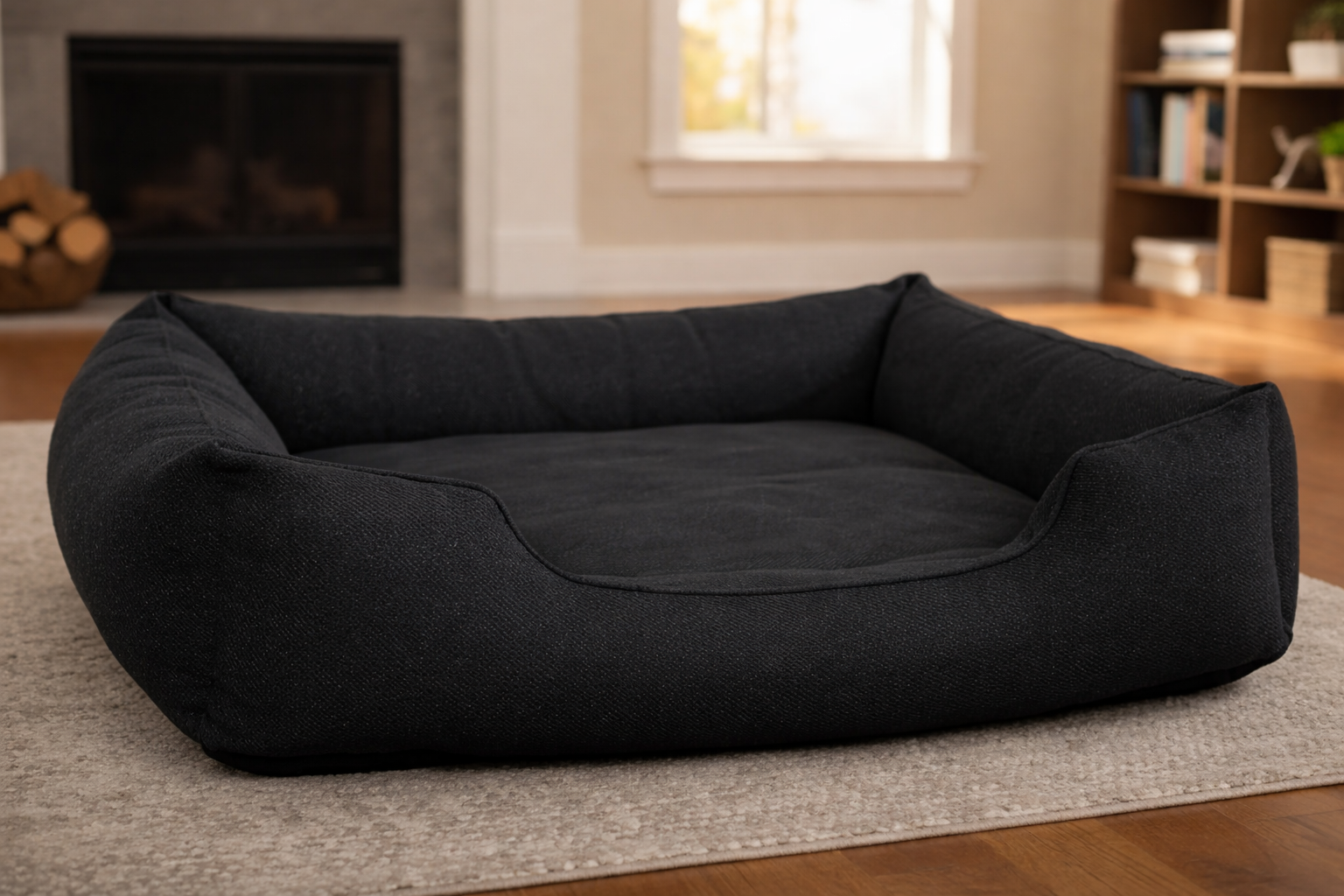 HOMBYS Indestructible Round Dog Bed