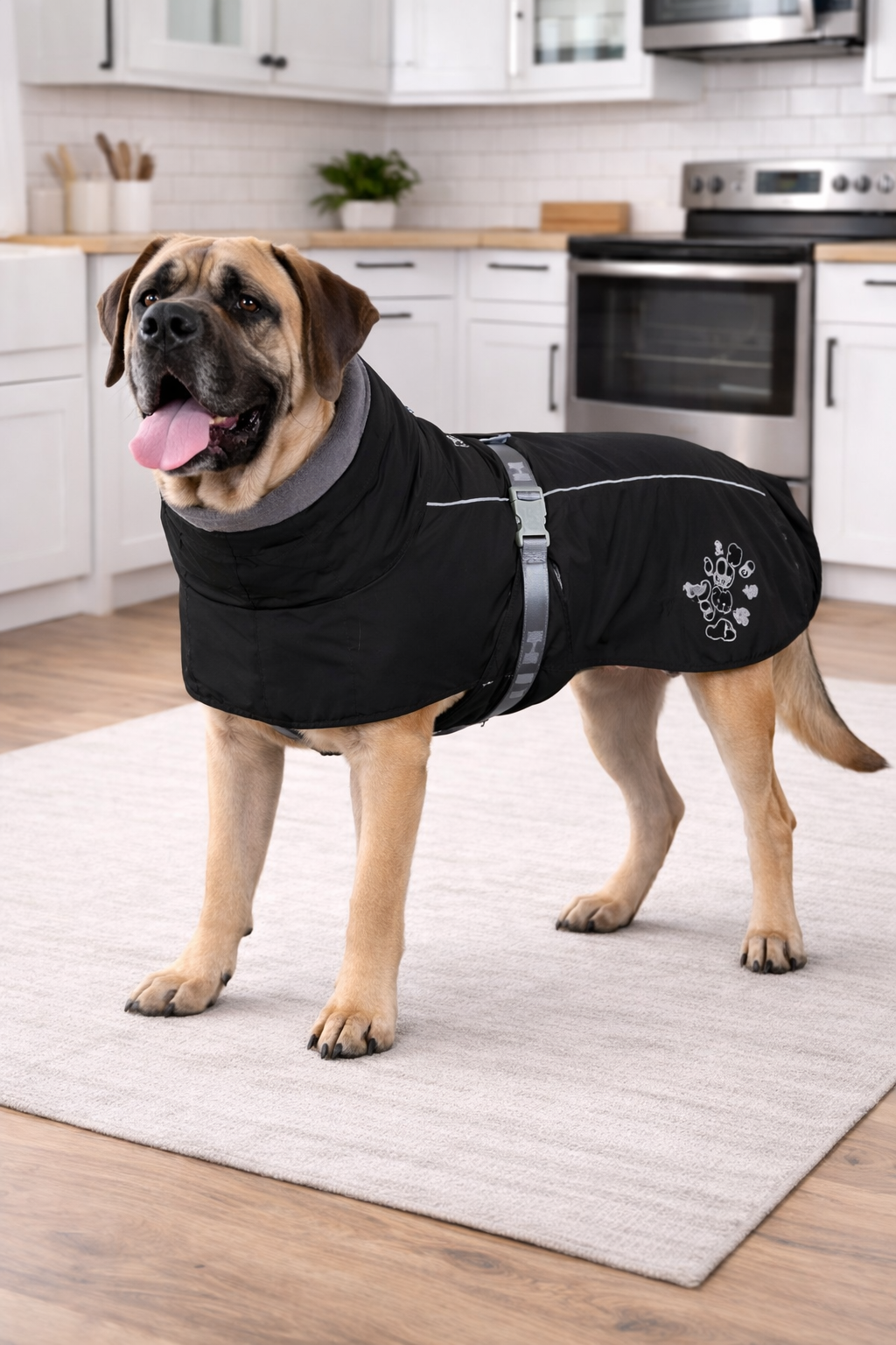 Winter Warmth Reflective Dog Coat