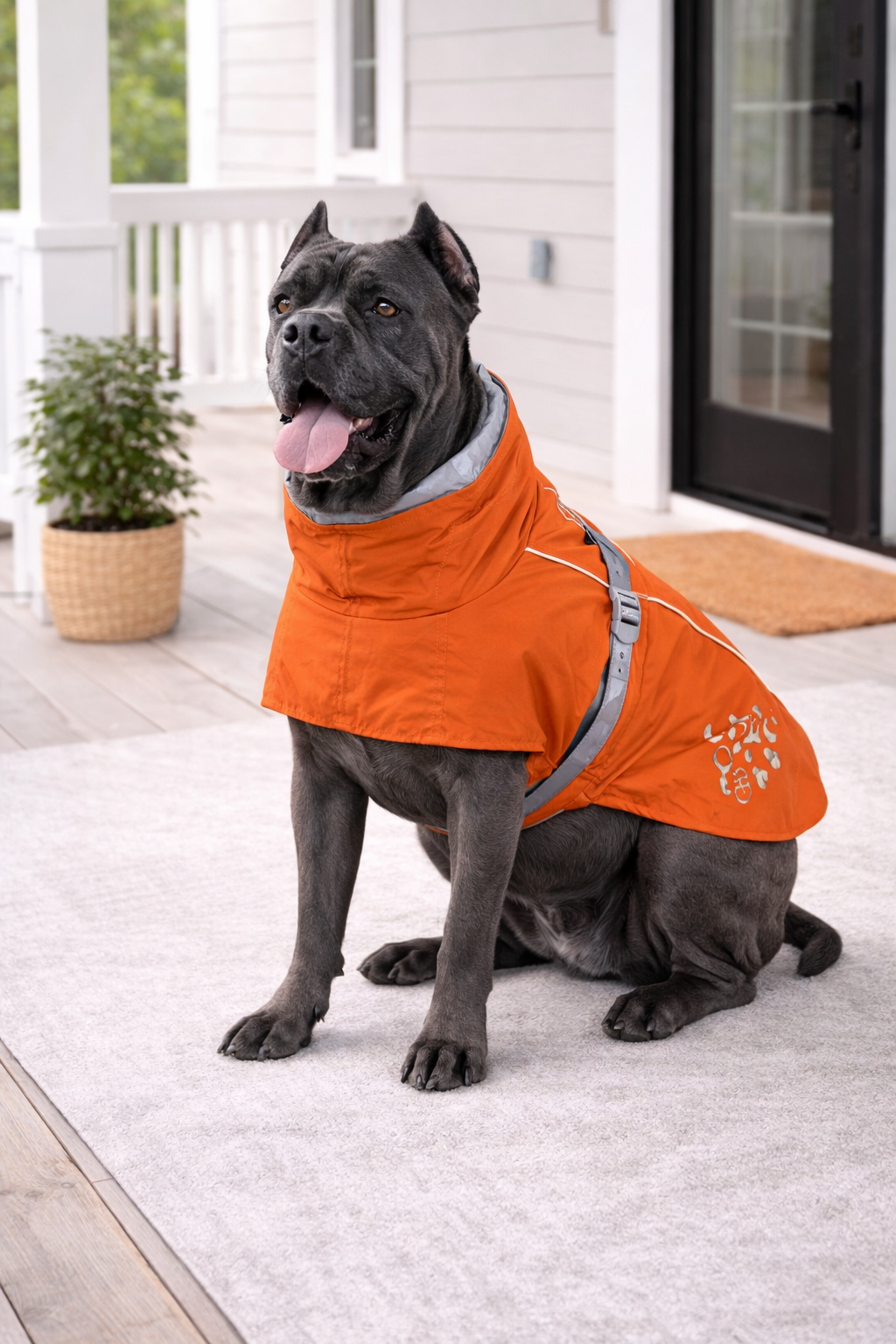 Hurtta Monsoon Buckthorn Raincoat 12 in