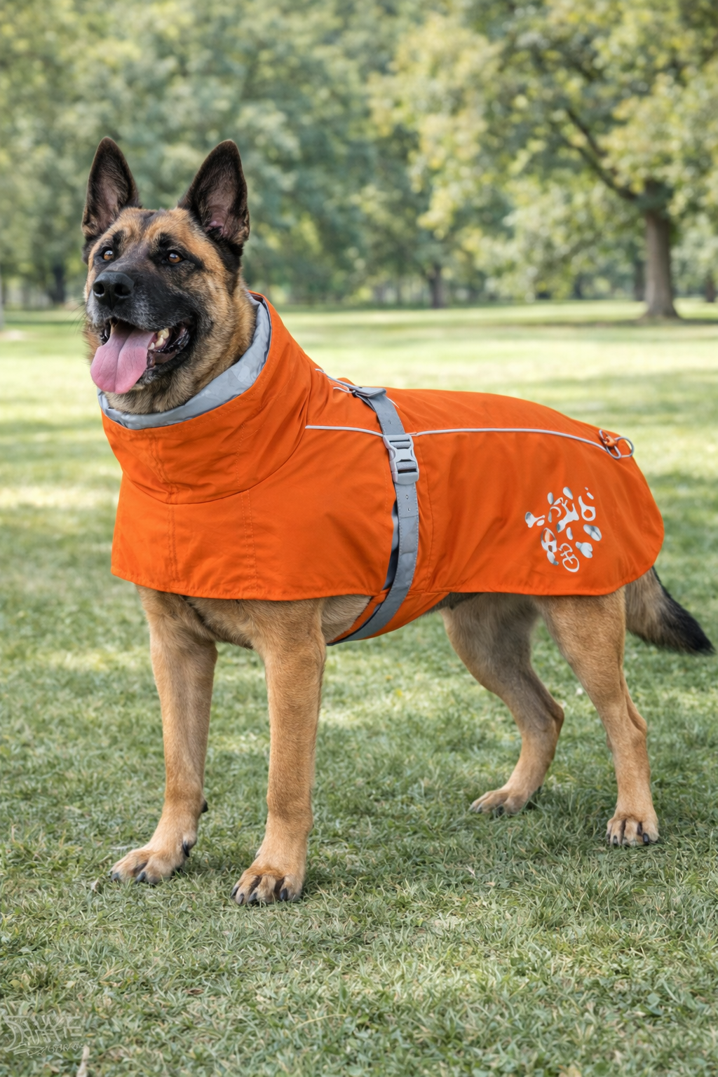 Hurtta Monsoon Buckthorn Raincoat 12 in