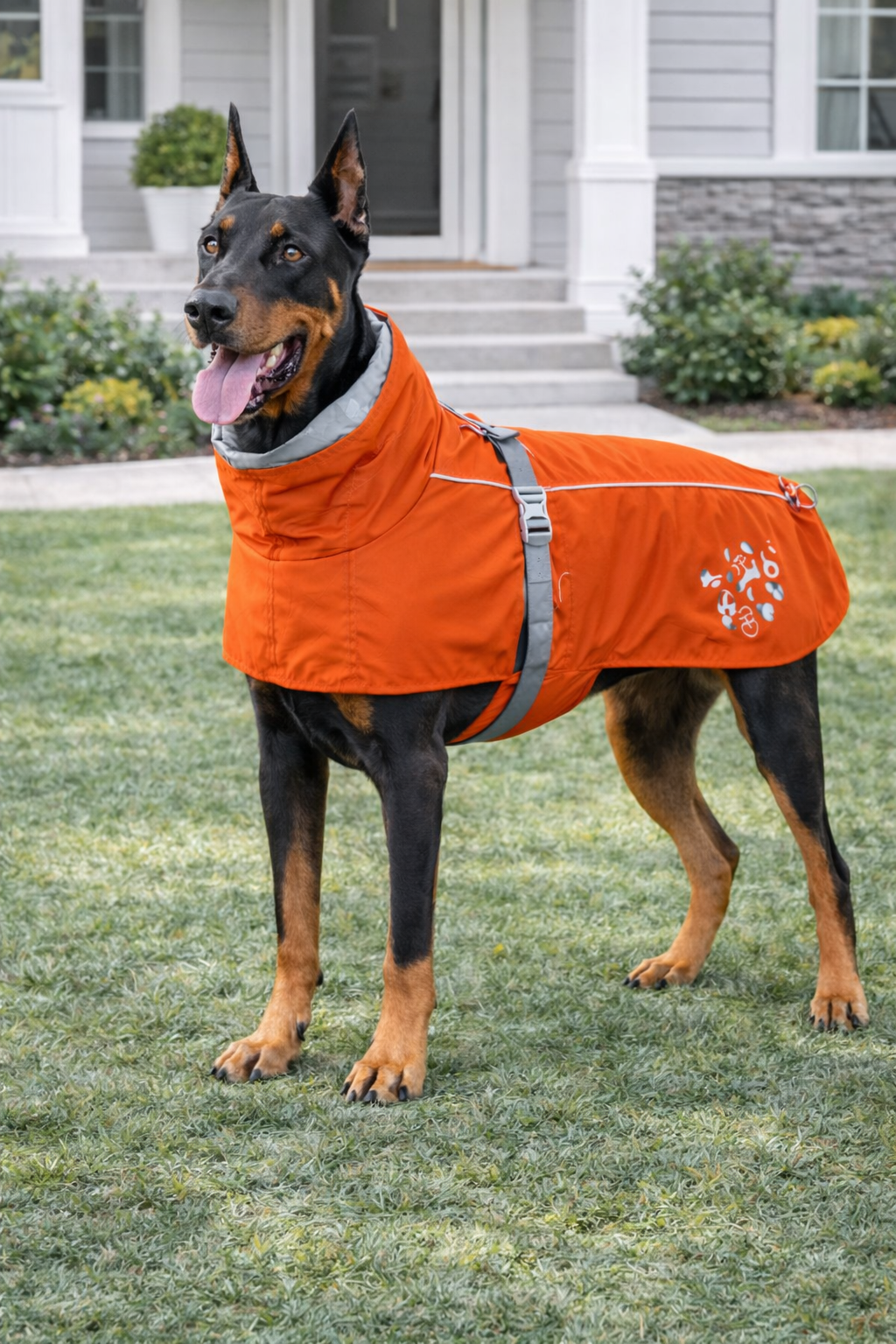 Hurtta Monsoon Buckthorn Raincoat