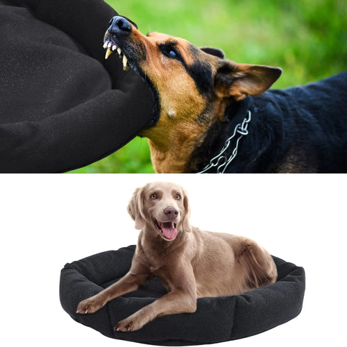 HOMBYS Indestructible Round Dog Bed