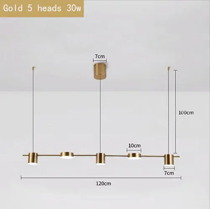Modern Nordic LED Chandeliers for Home and Restaurant