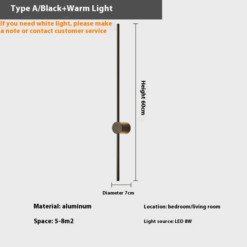 Sleek Swivel Wall Light