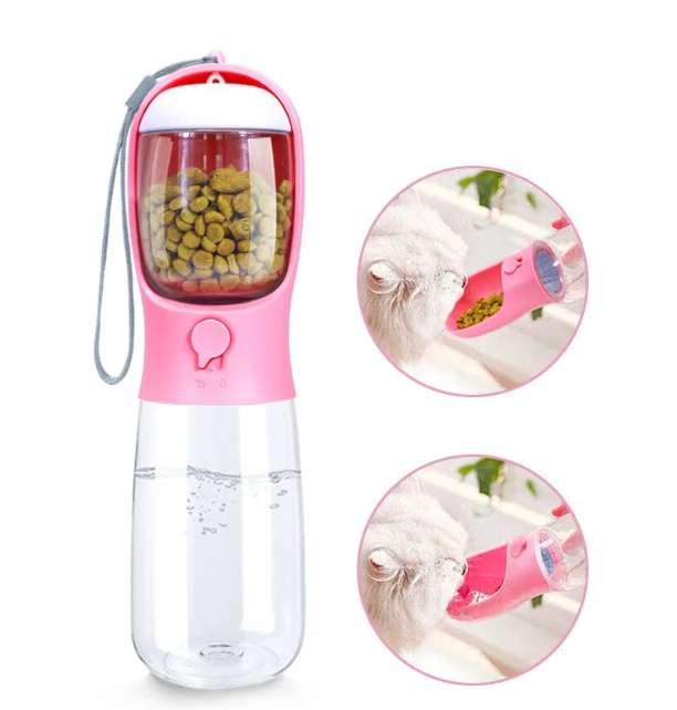 Travel Dual-Feed Pet Bottle