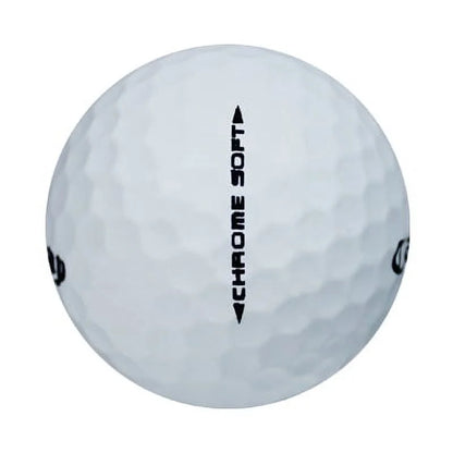 (2 Pack)  Chrome Soft White Refinished Golf Balls 12 Pack by  – Premium Performance Golf Balls